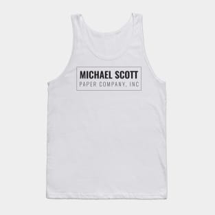 Michael Scott Paper Company Tank Top